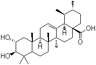 科罗索酸结构式