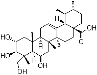 羟基积雪草苷, CAS #: 18449-41-7 (125265-67-0)