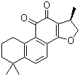 Cryptotanshinone, (R)-1,2,6,7,8,9-Hexahydro-1,6,6-trimethyl-phenanthro(1,2-b)furan-10,11-dione, CAS #: 35825-57-1