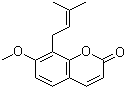 Osthole, 7-Methoxy-8-(3-methyl-2-butenyl)-2H-1-benzopyran-2-one, CAS #: 484-12-8