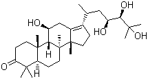 Alisol A, (23S,24R)-11b,23,24,25-Tetrahydroxydammar-13(17)-en-3-one, CAS #: 19885-10-0