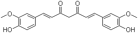 , ˿, 1,7-˫(4-ǻ-3-)-1,6-ϩ-3,5-ͪ, CAS #: 458-37-7